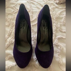 Jessica Simpson Purple Heels